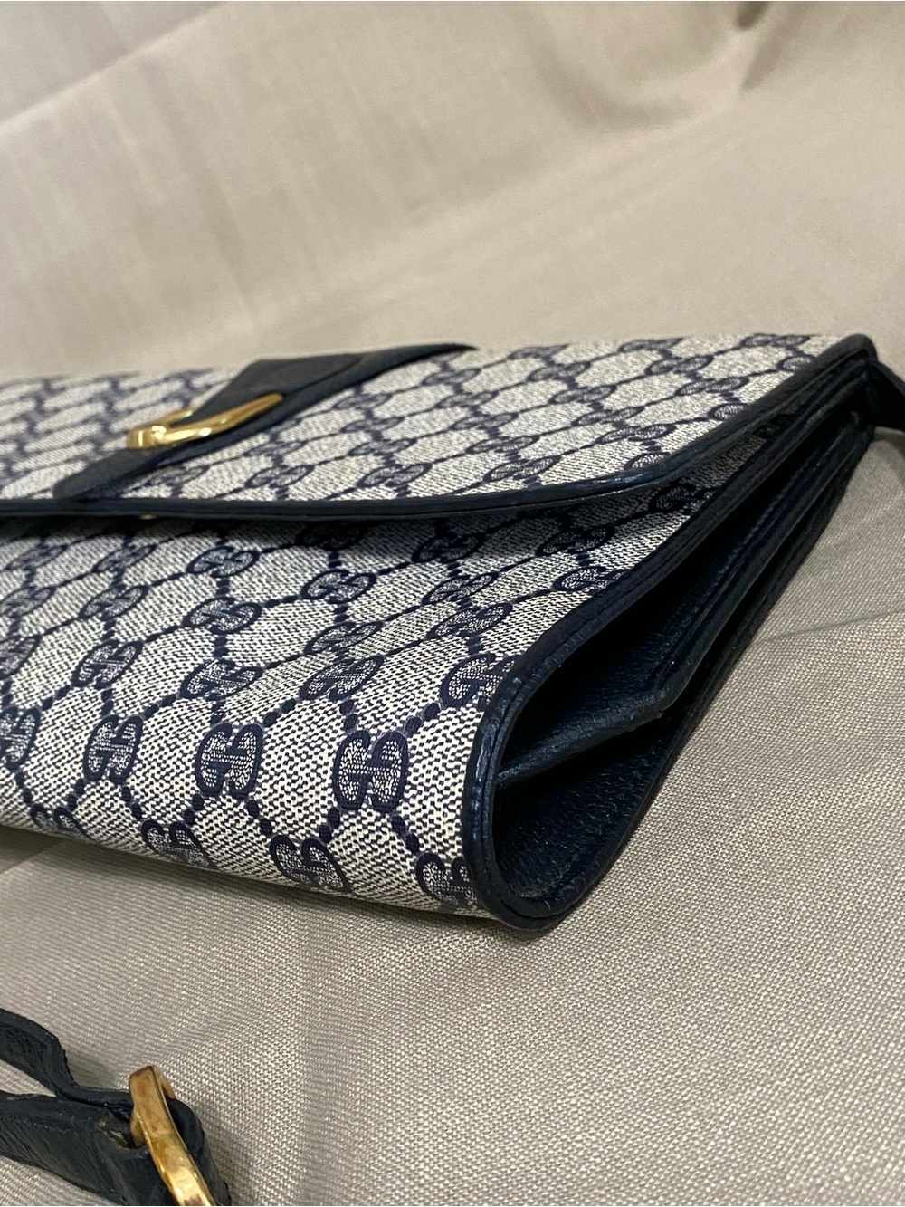 Gucci Crossbody/Shoulder Bag GG Vintage Clutch Envelope Monogram - Picture 7 of 16